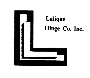 LALIQUE HINGE CO. INC. logo
