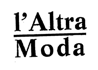 L'ALTRA MODA logo
