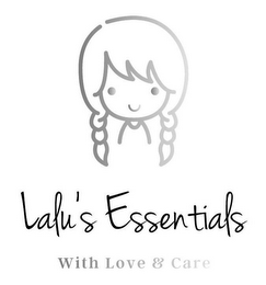 LALU'S ESSENTIALS WITH LOVE & CARE logo