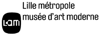 LAM LILLE MÉTROPOLE MUSÉE D'ART MODERNE logo