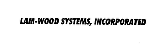 LAM-WOOD SYSTEMS, INCORPORATED logo