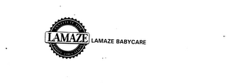 LAMAZE INSTITUTE FOR FAMILY EDUCATION LAMAZE BABYCARE logo