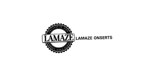 LAMAZE INSTITUTE FOR FAMILY EDUCATION LAMAZE ONSERTS logo