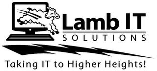 LAMB IT SOLUTIONS TAKING IT TO HIGHER HEIGHTS! logo