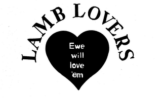 LAMB LOVERS EWE WILL LOVE 'EM! logo