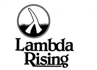 LAMBDA RISING logo