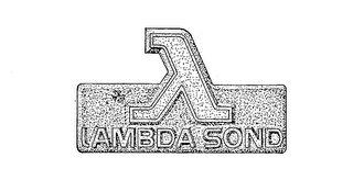 LAMBDA SOND logo