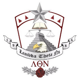 LAMBDA THETA NU 1986 logo