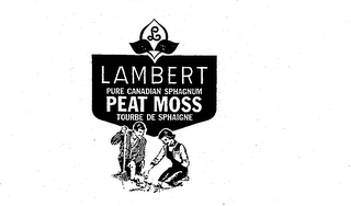 LAMBERT L PEAT MOSS PURE CANADIAN SPHAGNUM TOURBE DE SPHAIGNE logo