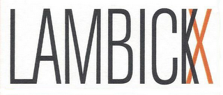 LAMBICKX logo