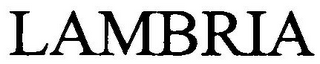 LAMBRIA logo