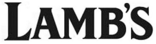 LAMB'S logo