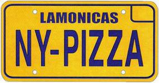 LAMONICAS NY-PIZZA logo
