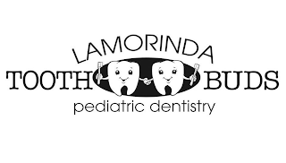 LAMORINDA TOOTH BUDS PEDIATRIC DENTISTRY logo