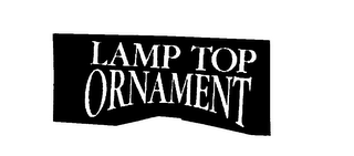 LAMP TOP ORNAMENT logo