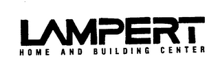 LAMPERT HOME AND BUILDING CENTER logo