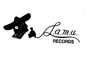 L.A.M.U. RECORDS logo