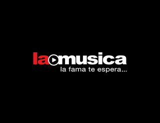 LAMUSICA.COM LA FAMA TE ESPERA... logo