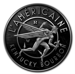 L'AMÉRICAINE KENTUCKY BOURBON R W logo