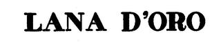 LANA D'ORO logo