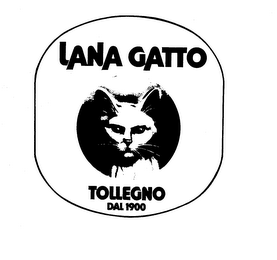 LANA GATTO TOLLEGNO DAL 1900 logo