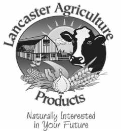 LANCASTER AGRICULTURE PRODUCTS NATURALLY INTERESTED IN YOUR FUTURE logo