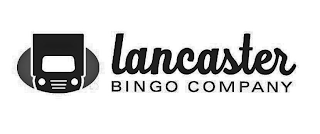LANCASTER BINGO COMPANY logo