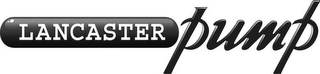 LANCASTER PUMP logo