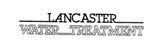 LANCASTER WATER TREATMENT logo
