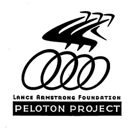 LANCE ARMSTRONG FOUNDATION PELOTON PROJECT logo