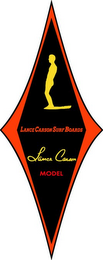LANCE CARSON SURFBOARDS LANCE CARSON MODEL logo