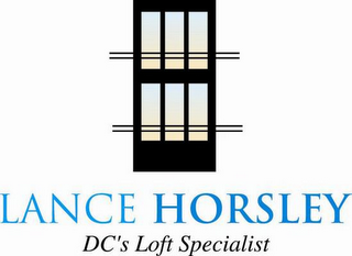 LANCE HORSLEY DC'S LOFT SPECIALIST logo