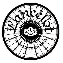 LANCELOT ORIGINAL SCOTCH WHISKY NOBLE & LEGENDARY logo