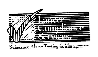 LANCER COMPLIANCE SERVICES, SUBSTANCE ABUSE TESTING & MANAGEMENT logo