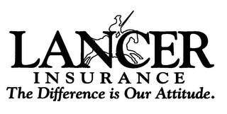 LANCER INSURANCE THE DIFFERENCE IS OUR ATTITUDE. logo