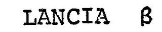 LANCIA B logo