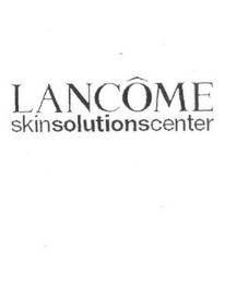 LANCÔME SKINSOLUTIONSCENTER logo