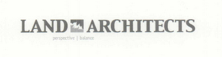LAND ARCHITECTS PERSPECTIVE BALANCE logo