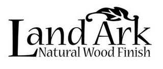 LAND ARK NATURAL WOOD FINISH logo