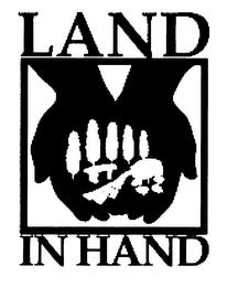 LAND IN HAND logo