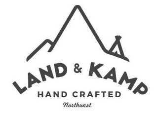 LAND & KAMP HANDCRAFTED NORTHWEST logo