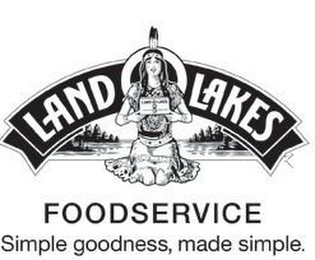 LAND O LAKES FOODSERVICE SIMPLE GOODNESS, MADE SIMPLE logo