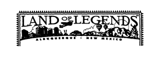 LAND OF LEGENDS ALBUQUERQUE NEW MEXICO logo