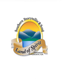LAND OF SPIRIT SOUTHERN STORYTELLIN' & SONG FRANKLIN COUNTY, GA logo