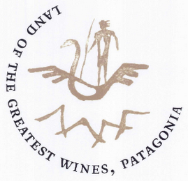 LAND OF THE GREATEST WINES, PATAGONIA logo