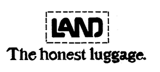LAND THE HONEST LUGGAGE logo