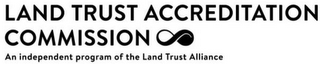 LAND TRUST ACCREDITATION COMMISSION AN INDEPENDENT PROGRAM OF THE LAND TRUST ALLIANCE logo