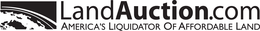LANDAUCTION.COM AMERICA'S LIQUIDATOR OF AFFORDABLE LAND logo