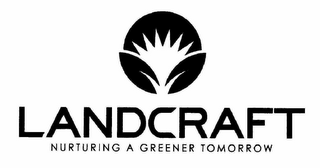 LANDCRAFT NURTURING A GREENER TOMORROW logo