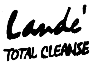 LANDE' TOTAL CLEANSE logo
